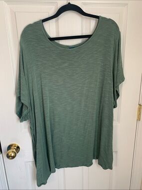 Old Navy luxe 3x green short sleeve t shirt